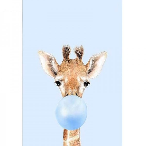 Baby giraff|blå