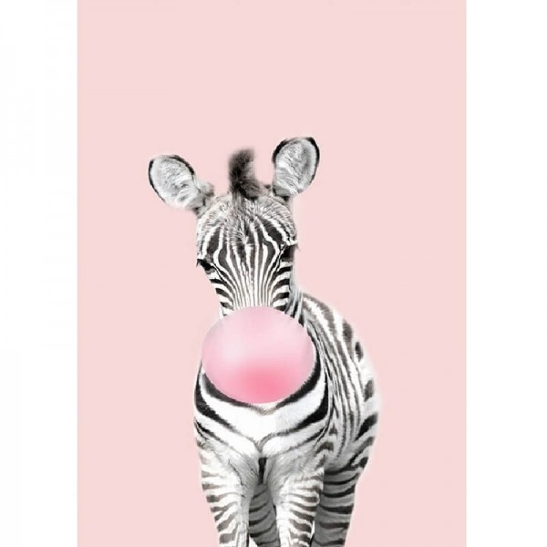 Baby zebra|rosa