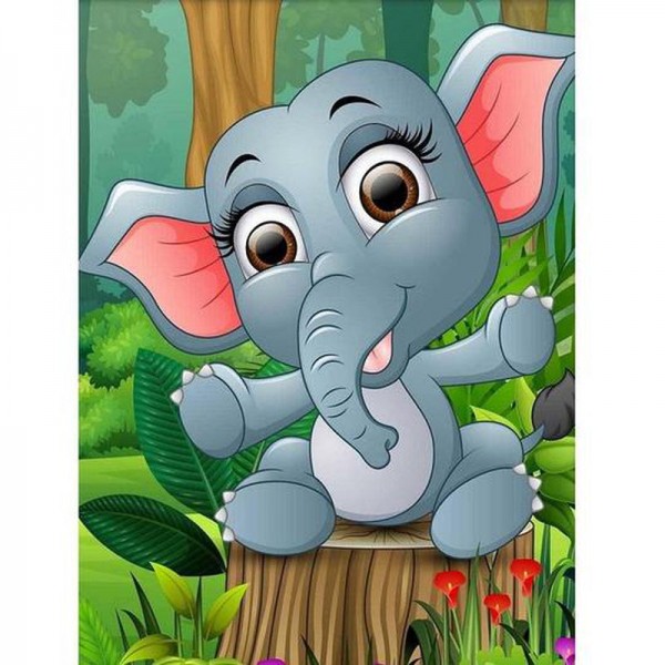 Glad Elefant