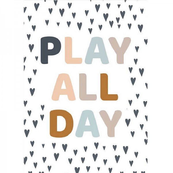 Play all day | Text