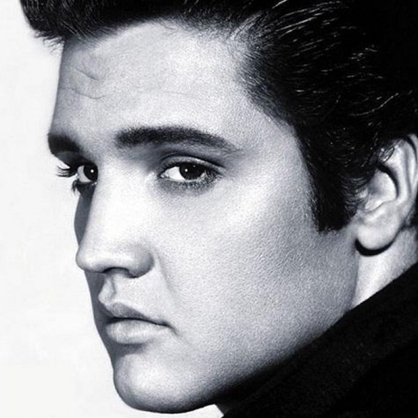 Elvis Presley svart/vit